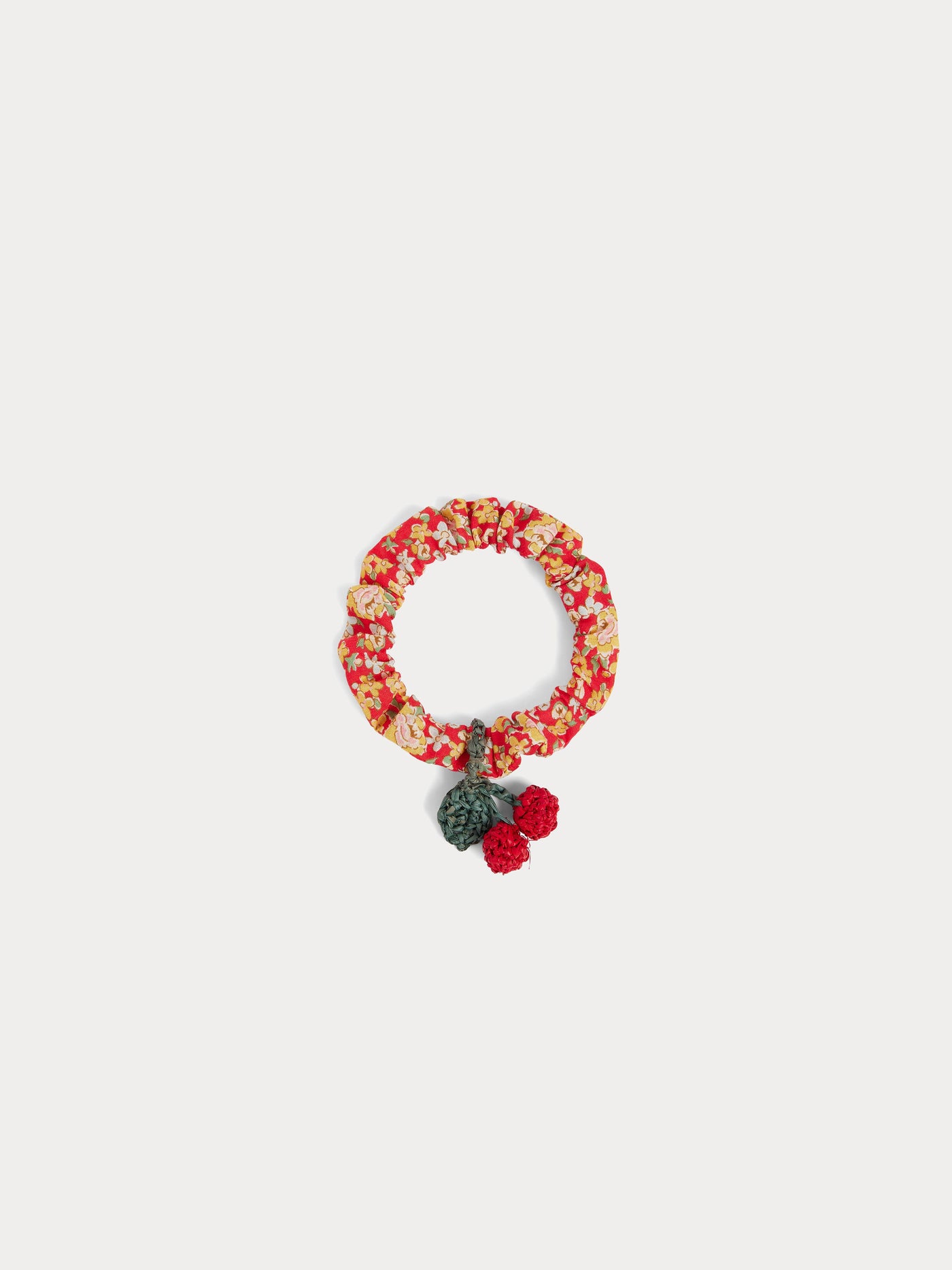 Elory scrunchie realizzato con tessuti Liberty