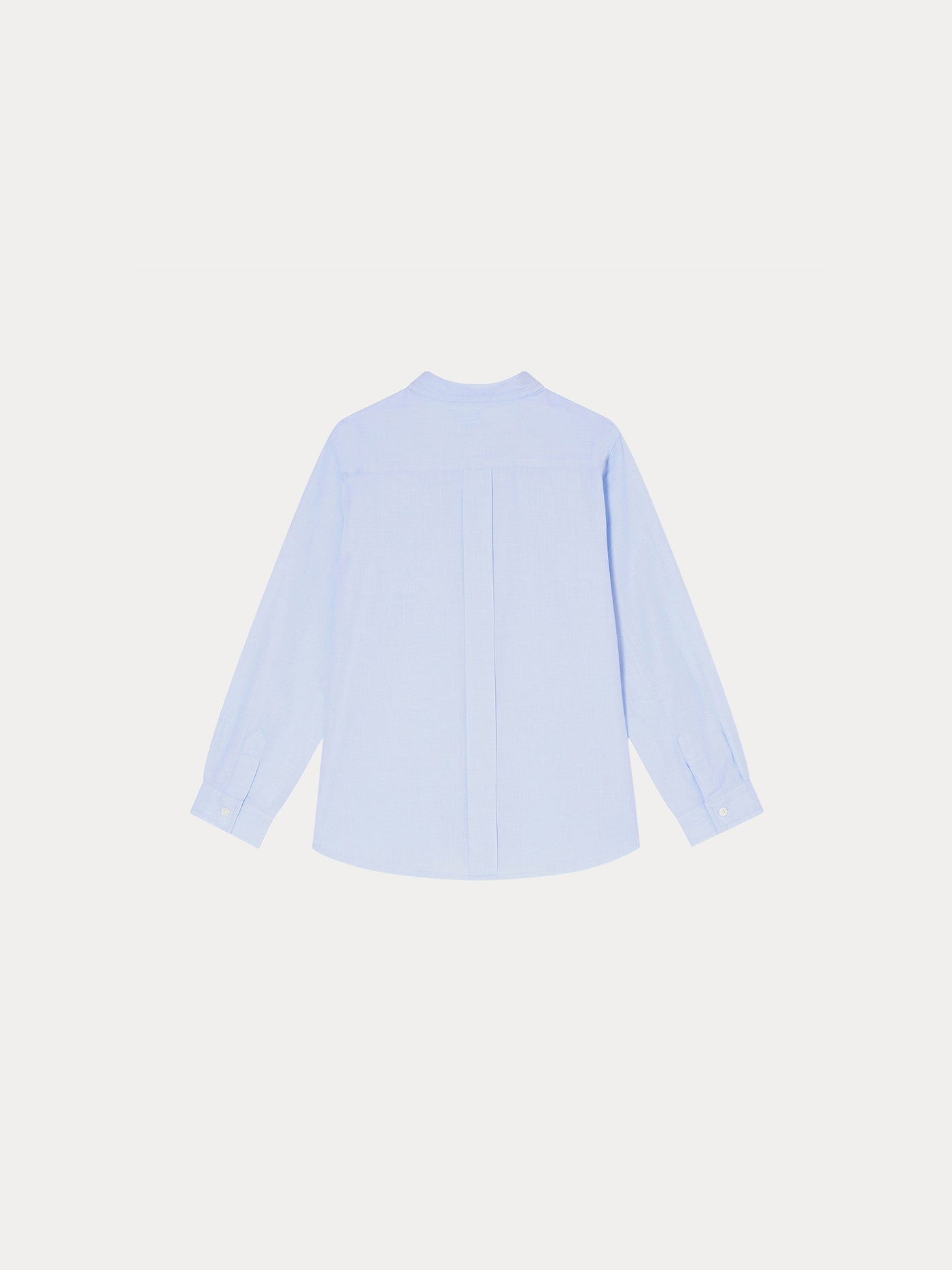 Chemise en coton biologique garçon ciel