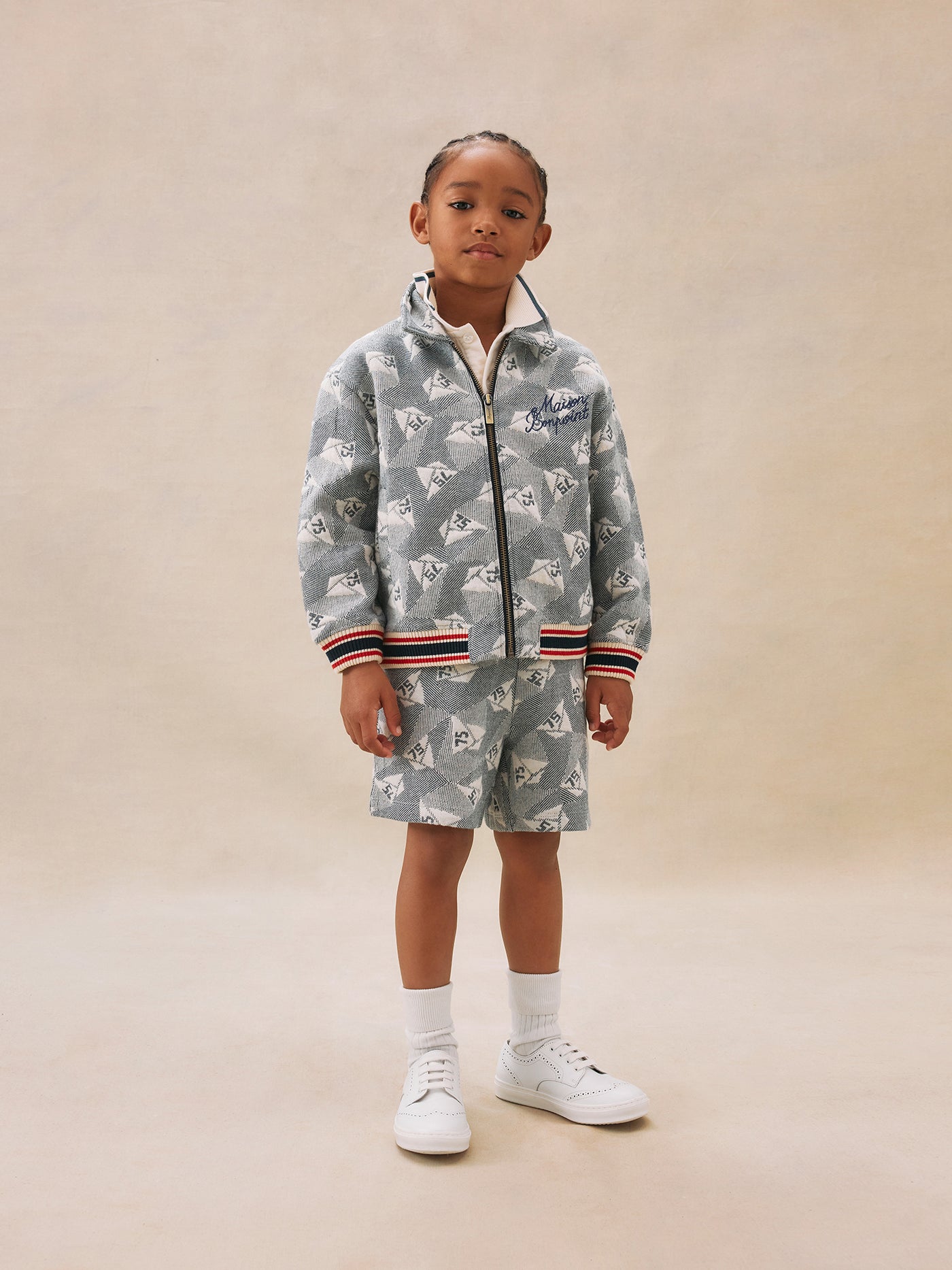 Bermuda Edel in felpa jacquard