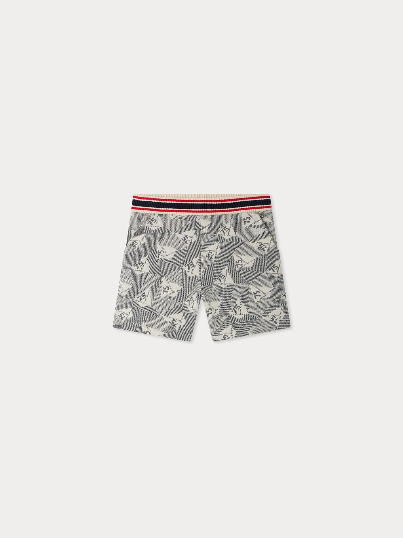 Bermuda Edel in felpa jacquard