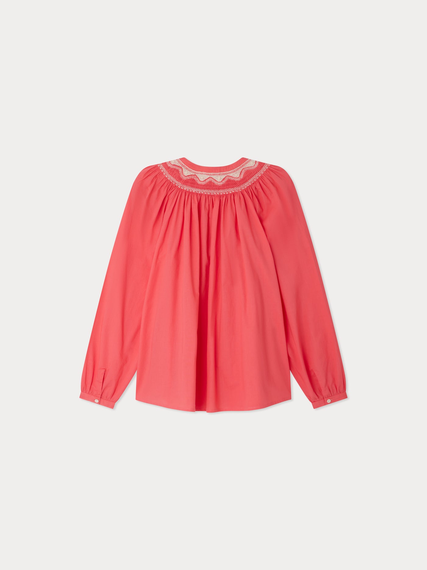 Bonpoint x Vanessa Seward blouse Empathie smockée à broderies
