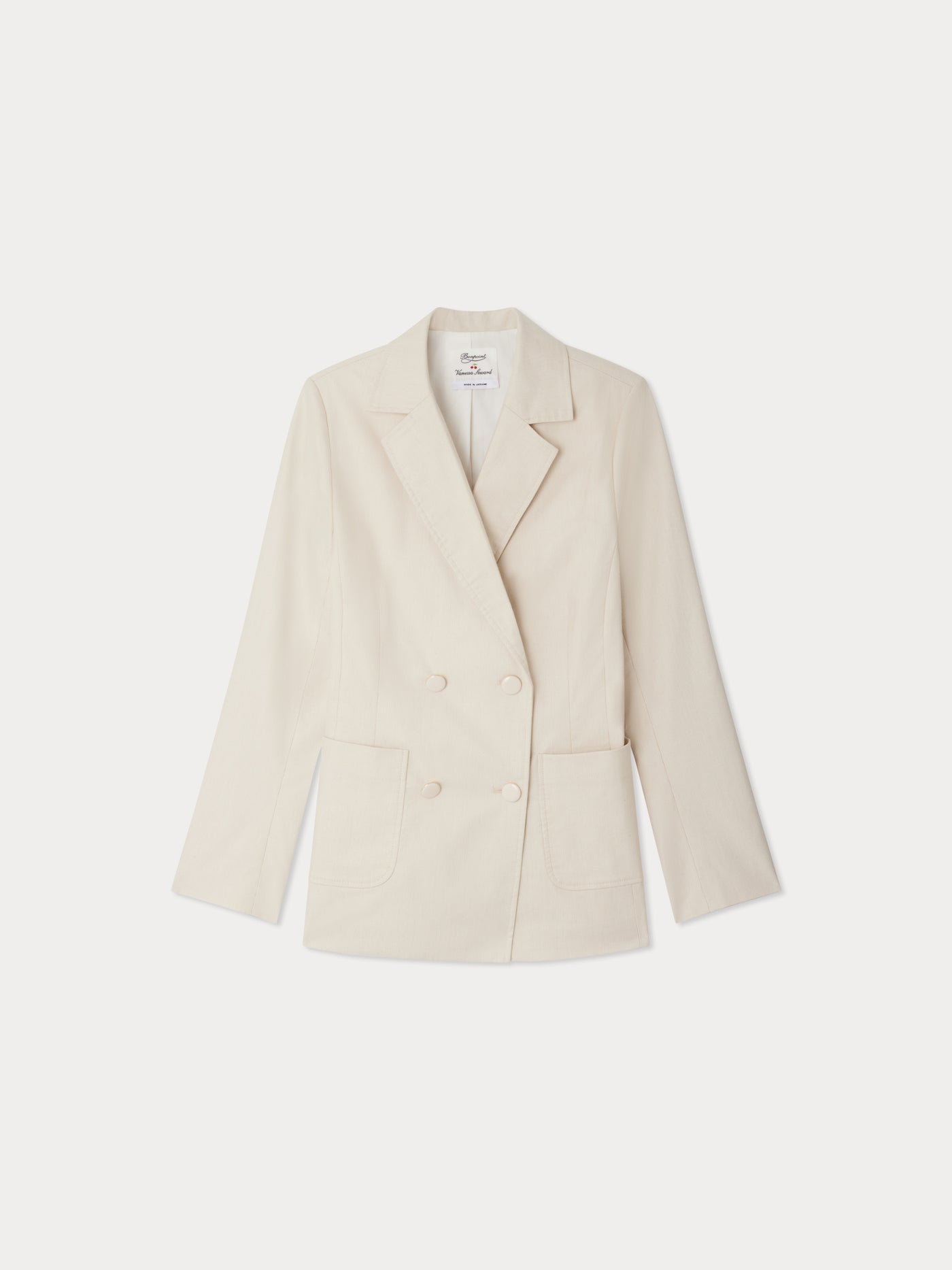 Bonpoint x Vanessa Seward Elevee taillierte gestreifte Jacke