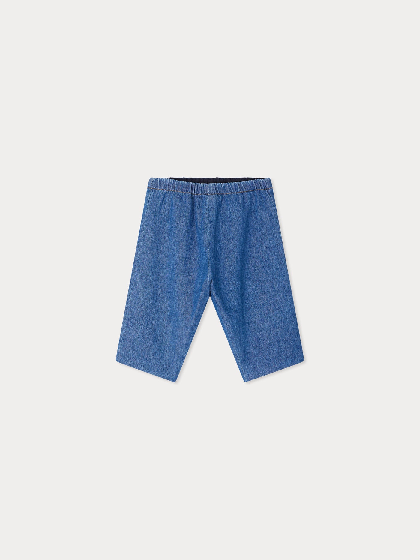 Pantaloni dandy in denim leggero