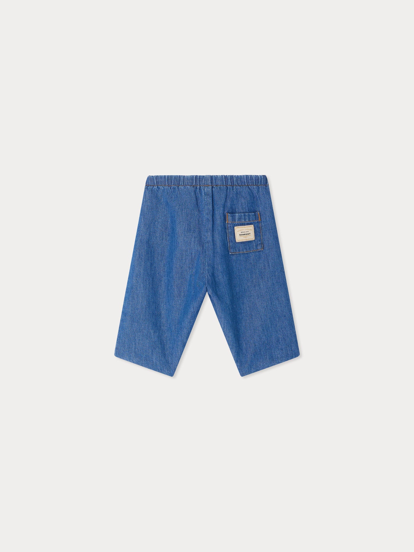 Pantaloni dandy in denim leggero